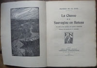 La chasse de la sauvagine en bateaux