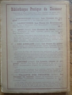 La chasse de la sauvagine en bateaux. DE LA FUYE Maurice