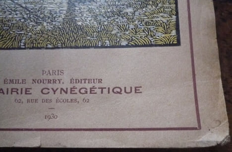 La chasse de la sauvagine en bateaux. DE LA FUYE Maurice