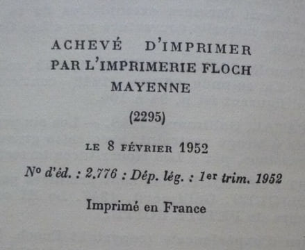 Si tu t'imagines. Raymond QUENEAU