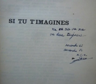 Si tu t'imagines. Raymond QUENEAU