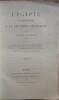 L'Egypte : d'Alexandrie à la seconde cataracte. Raoul LACOUR