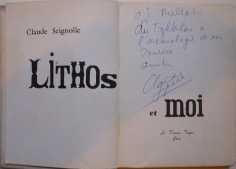 Lithos et moi. Claude SEIGNOLLE
