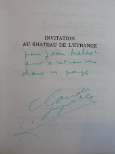 Invitation au château de l'étrange