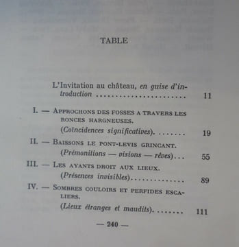 Invitation au château de l'étrange. Claude SEIGNOLLE