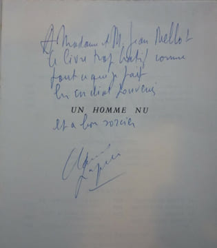 Un homme nu. Claude SEIGNOLLE