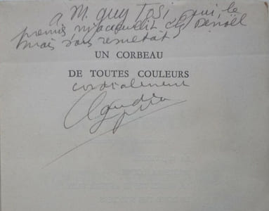 Un corbeau de toutes les couleurs