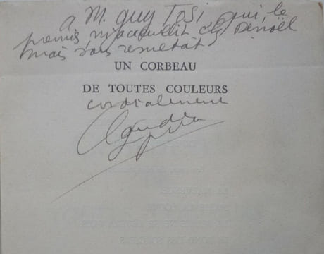 Un corbeau de toutes les couleurs. Claude SEIGNOLLE