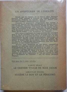 Un aventurier de l'insolite Claude Seignolle. Robert PLANQUE