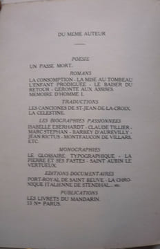 A la recherche du vrai à travers l'oeuvre de Claude Seignolle. René-Louis Doyon