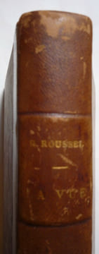 La vue. Raymond ROUSSEL