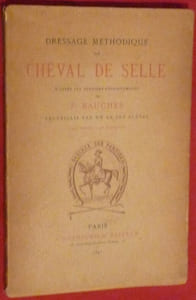 Dressage méthodique du cheval de selle
