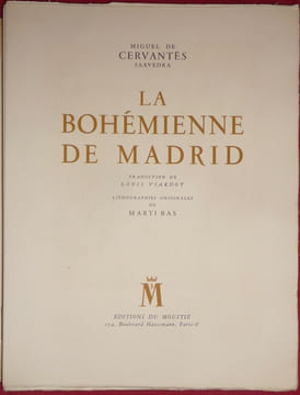 La bohémienne de Madrid. Miguel de CERVANTES