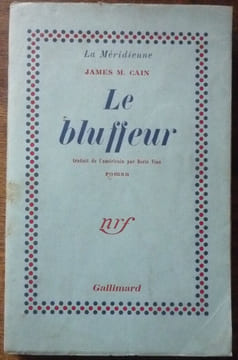 Le bluffeur. James M Cain