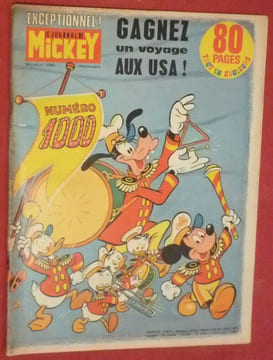 Le journal de Mickey n° 1000. Walt Disney