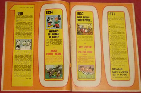 Le journal de Mickey n° 1000. Walt Disney