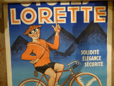 CYCLES LORETTE
GRANDE AFFICHE 
