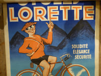 CYCLES LORETTE
GRANDE AFFICHE 
