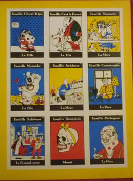 Faites vous même votre jeu des 7 familles. Tardi Schlingo Cestac Golo Jean-Claude Denis Pétillon et Rochette