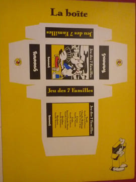 Faites vous même votre jeu des 7 familles. Tardi Schlingo Cestac Golo Jean-Claude Denis Pétillon et Rochette