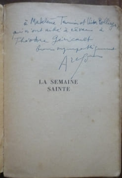 La semaine sainte. Louis ARAGON