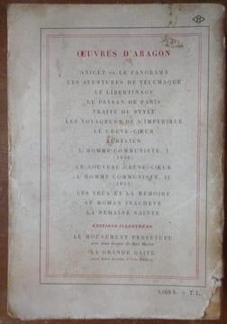 La semaine sainte. Louis ARAGON