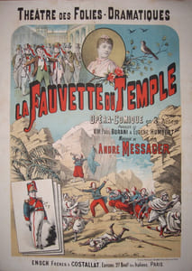 LA FAUVETTE DU TEMPLE
Opéra comique