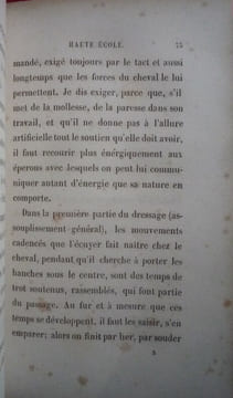 L'écuyer. Victor FRANCONI