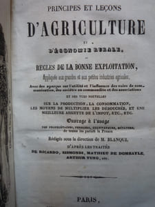 Principes et leçons d'agriculture et d'économie rurale
Manuel populaire d'agriculture