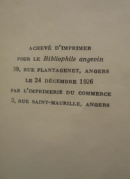 Paysages et pays d'Anjou. René BAZIN