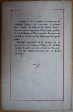 LA PUBLICITE C'EST LE VIOL
. ROBERT GUERIN