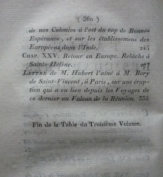Voyage dans les quatre principales îles des mers d'Afrique. Bory de Saint Vincent