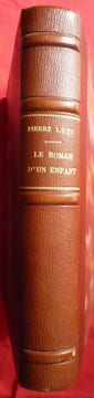 Le roman d'un enfant. Pierre LOTI