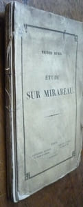 Etude sur Mirabeau