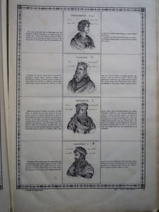 histoire de France depuis Pharamond jusqu'à Louis-Philippe 1°
ATLAS DE LA FRANCE