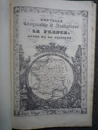 histoire de France depuis Pharamond jusqu'à Louis-Philippe 1°
ATLAS DE LA FRANCE