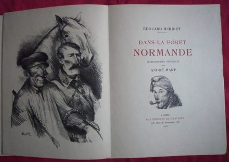 DANS LA FORÊT NORMANDE
. HERRIOT EDOUARD