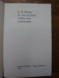 Je suis un livre achète-moi maintenant. Traduit de l'allemand par François Grundbacher et Gérard Guyot. 
