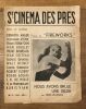 Revue St. Cinéma des Prés, 1949-50, coll. complète.. Boris VIAN, Jean BOULLET...