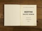 Gianni Bertini, catalogue d'exposition, Galerie Numaga, du 28 octobre au 22 novembre 1961. . GIANNI BERTINI. 