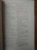 Table analytique du Tableau de Paris, de Mercier. . ALAIN DE BOUARD. 