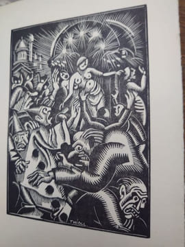 Humanités. Poèmes. Ornés de six gravures sur bois de Raymond Thiollière. . ROBERT BOUDRY.