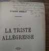 La triste all&eacute;gresse. . YVONNE HERMAN. 