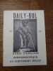 Daily-Bul N° 10 Essai d'analyse stethoscopique du continent belge. . ANDRE BALTHAZAR. POL BURY. 