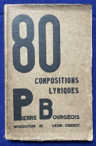 80 compositions lyriques. Introduction de Léon Chenoy. 