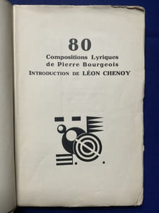 80 compositions lyriques. Introduction de Léon Chenoy. 