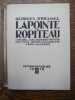 Lapointe et Ropiteau. Avec neuf bois dont cinq hors-texte, dessinés et gravés par Frans Masereel. . DUHAMEL Georges, MASEREEL Frans. 