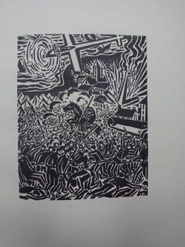 Le sang des autres. Poèmes. 1914-1917. Ornés de huit bois hors-texte par Frans Masereel. . RENE ARCOS. 