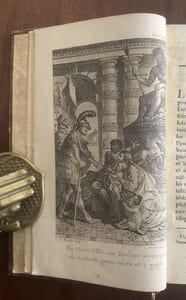 Théâtre du monde, où, par des exemples tirés des Auteurs anciens et modernes, les vertus et les vices sont mis en opposition[...] Ouvrage dédié à la Reine, et orné de très-belles gravures, d'après les dessins de MM. Moreau le jeune et Marillier. 