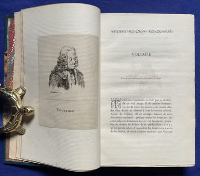 Galerie historique des portraits des comédiens de la troupe de Voltaire. - Galerie historique des comédiens de la troupe de Talma. - Galerie ...
